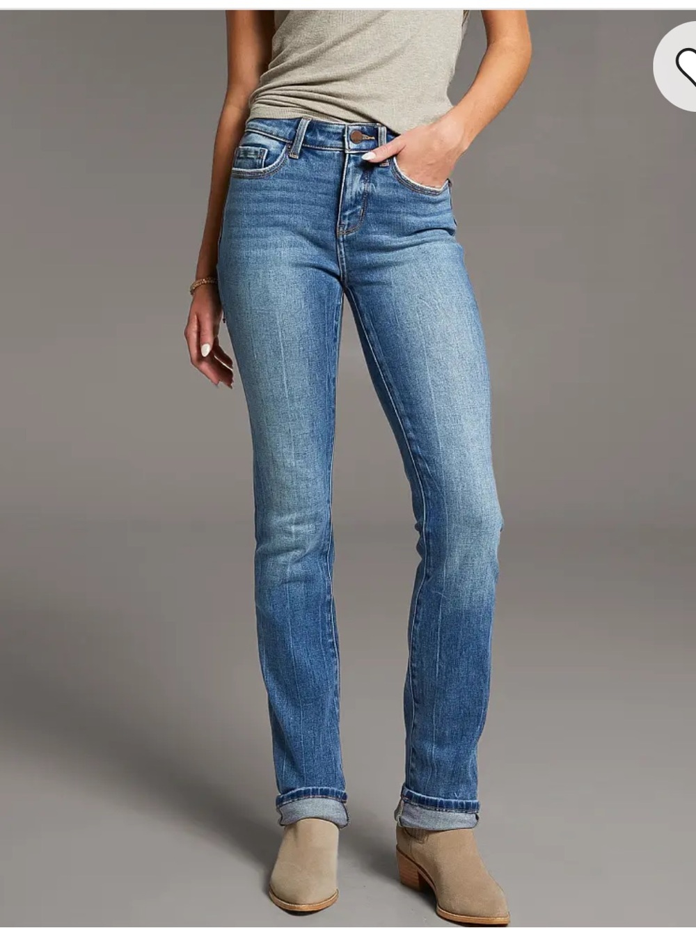 BKE Andi Straight Stretch Midrise Jean